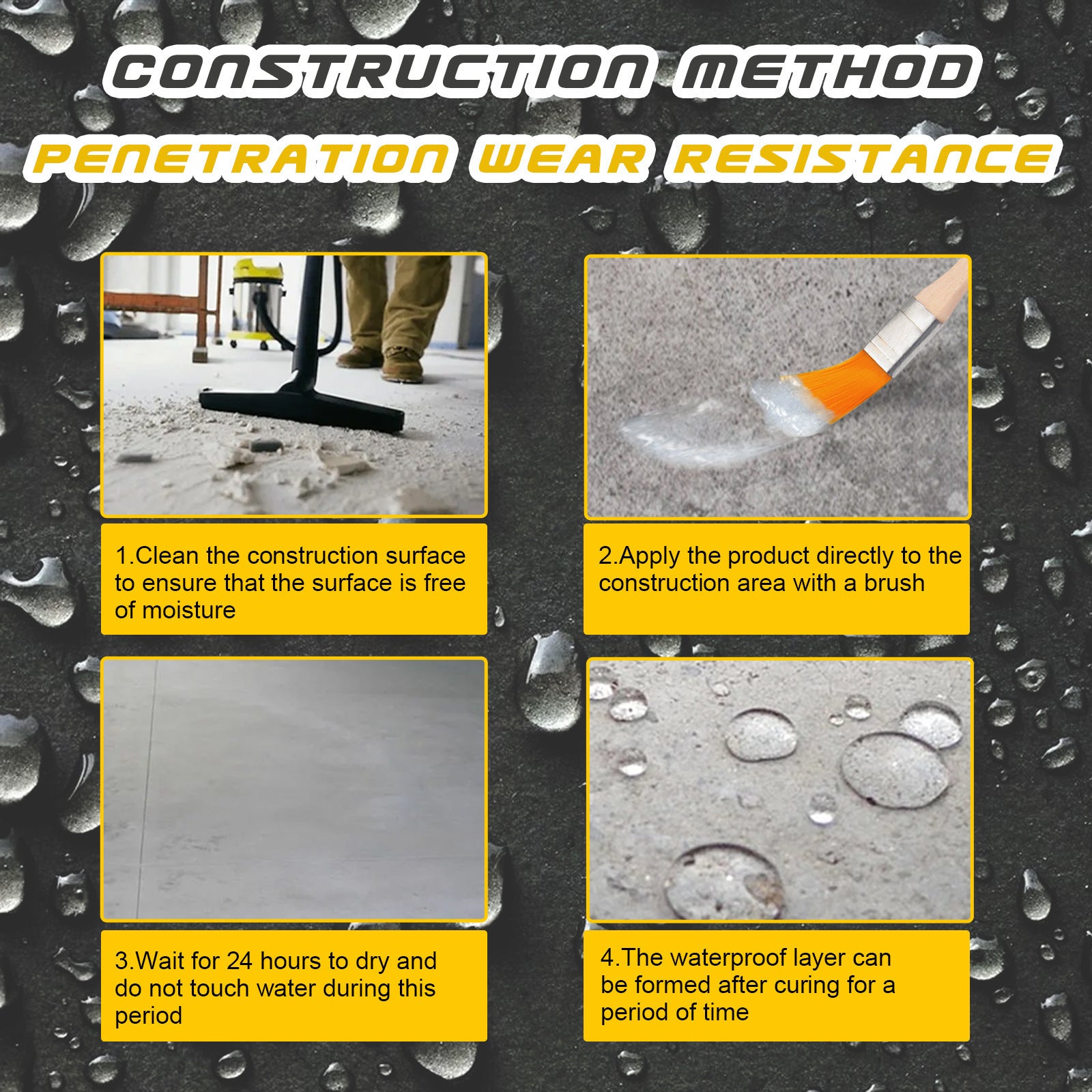 HydroShield⢠Invisible Waterproof Coating