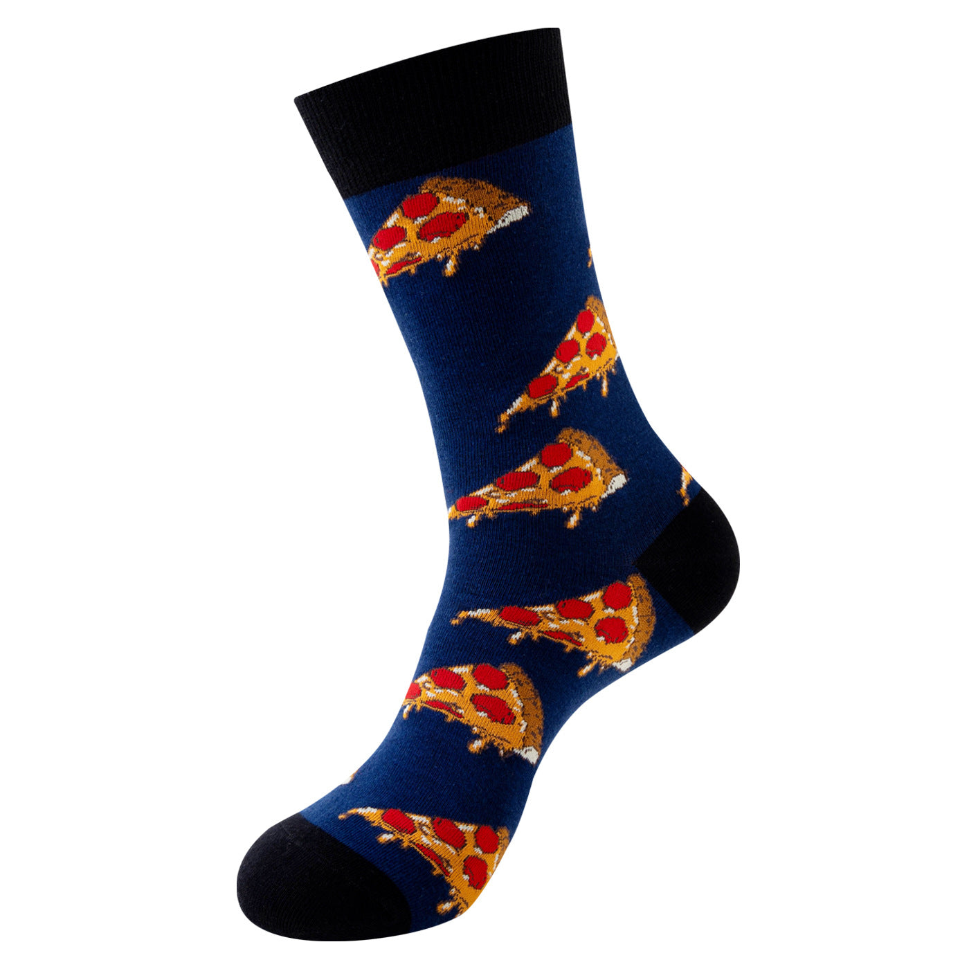 Happy pizza socks