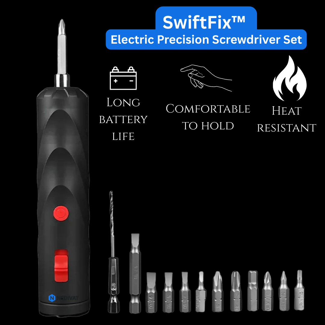 SwiftFix™ Electric Precision Screwdriver Set